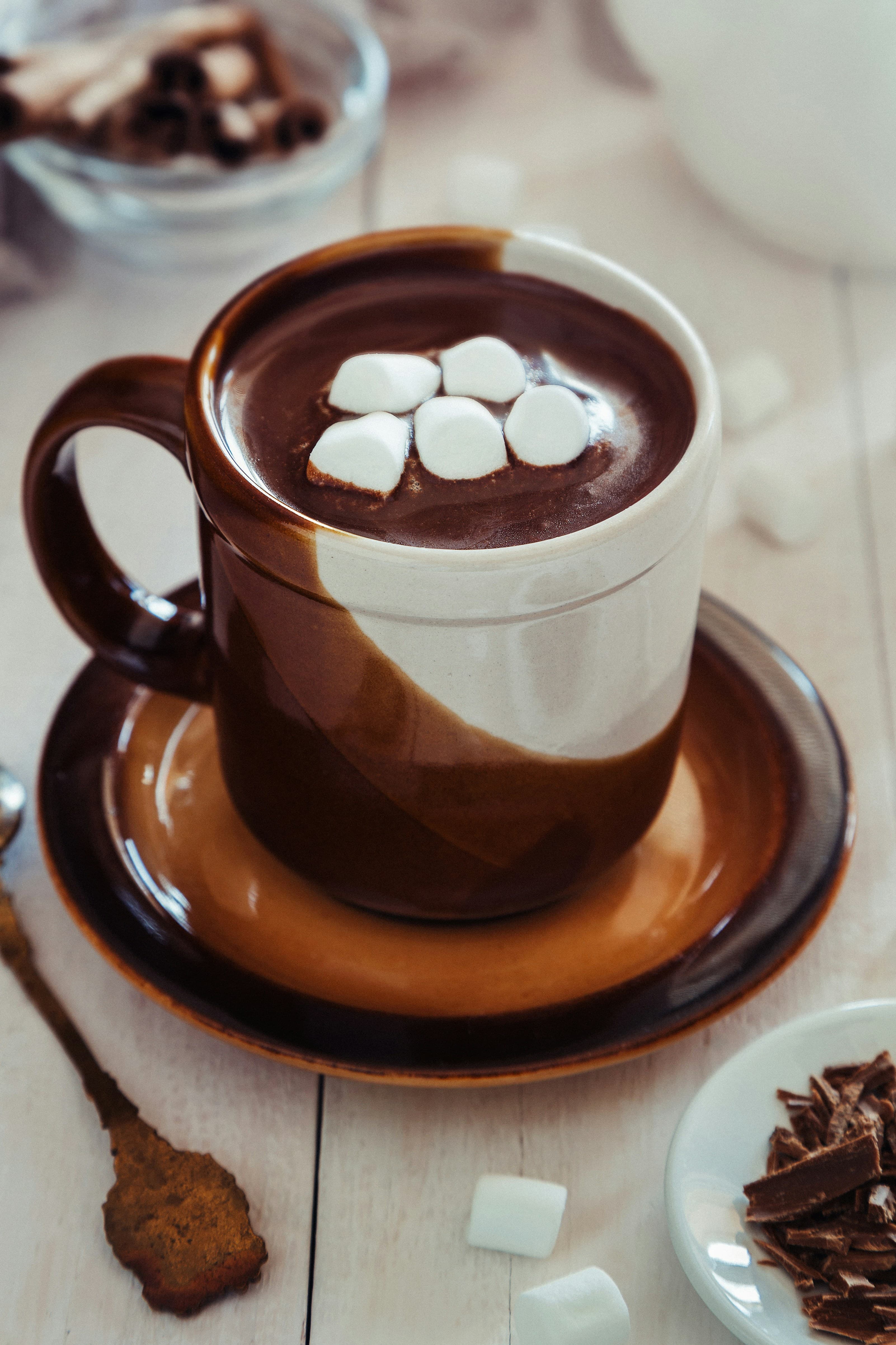 Hot chocolate, daily